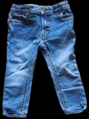 #KI41 Carter's Light Wash Skinny Denim Jeans in Blue